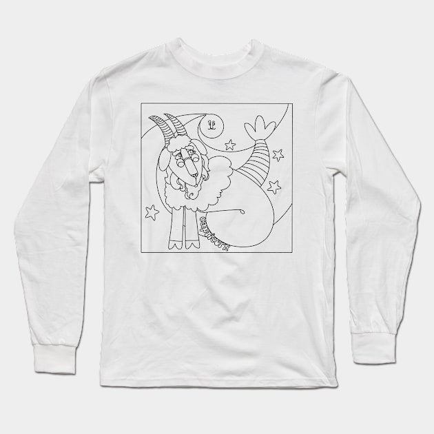 CAPRICORN Long Sleeve T-Shirt by TheCosmicTradingPost